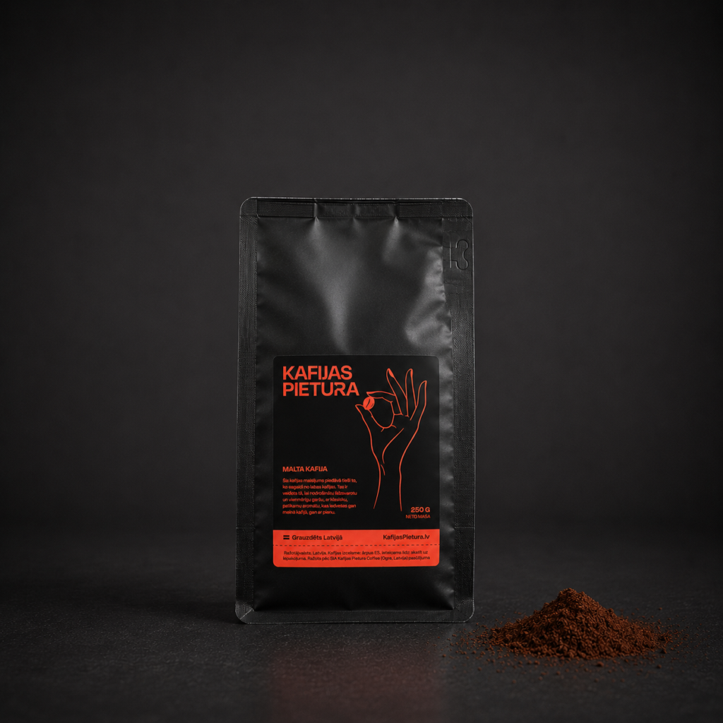 Kafijas Pietura Malta kafija Original Blend 250 g iepakojums